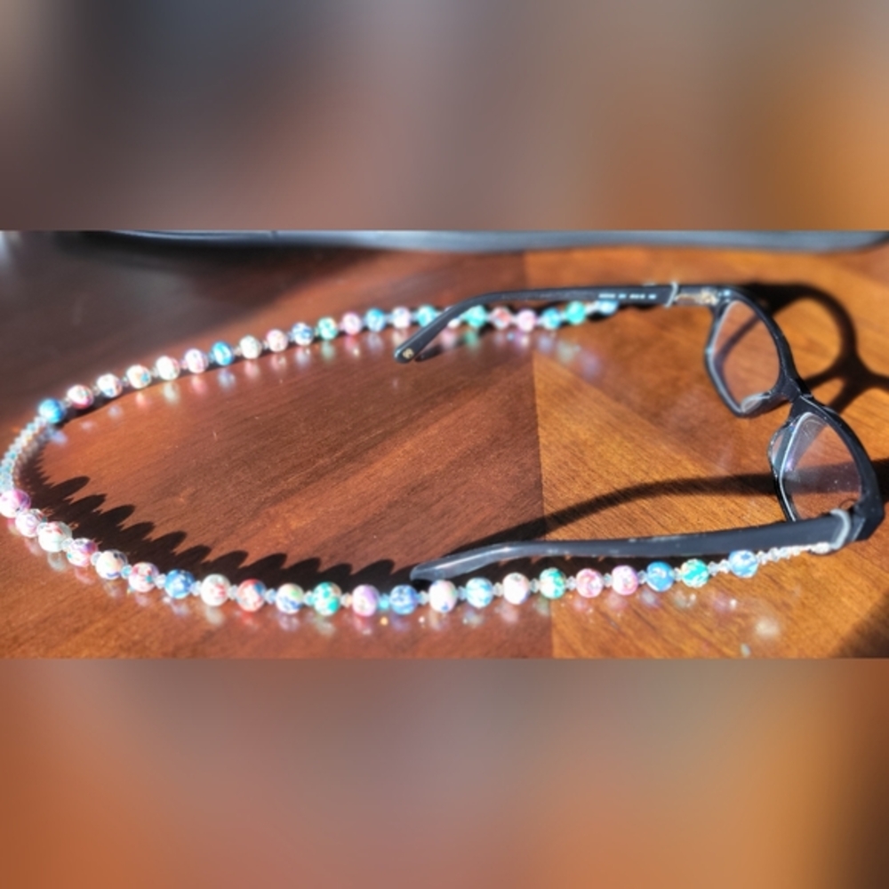 Beautiful Beaded Eyeglass Necklace/Lanyard